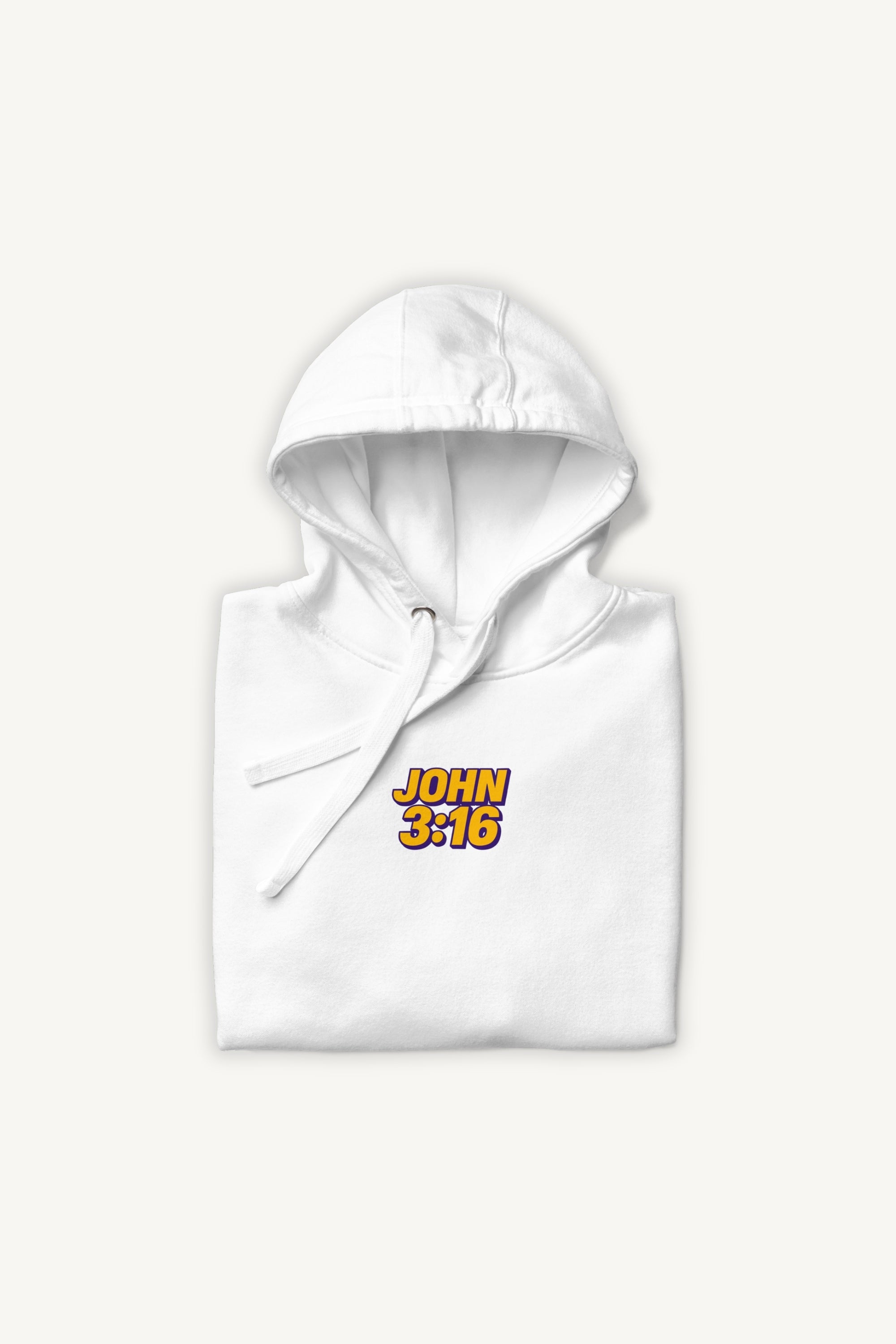 John 3:16 80's Hoodie
