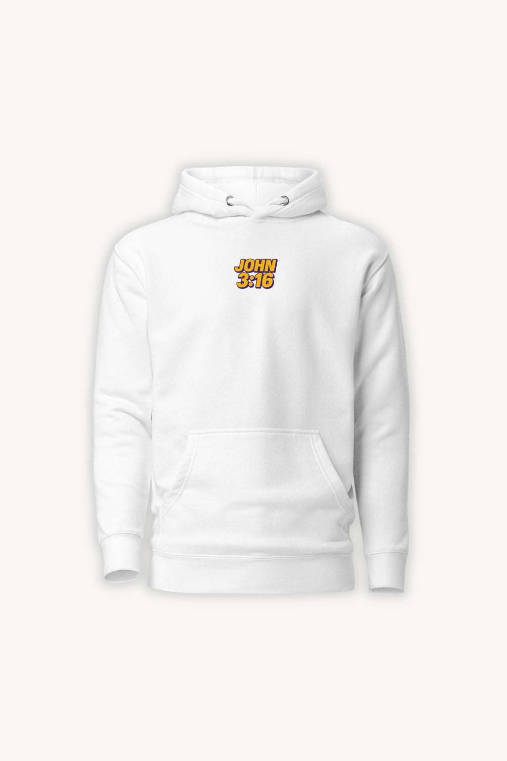 John 3:16 80's Hoodie