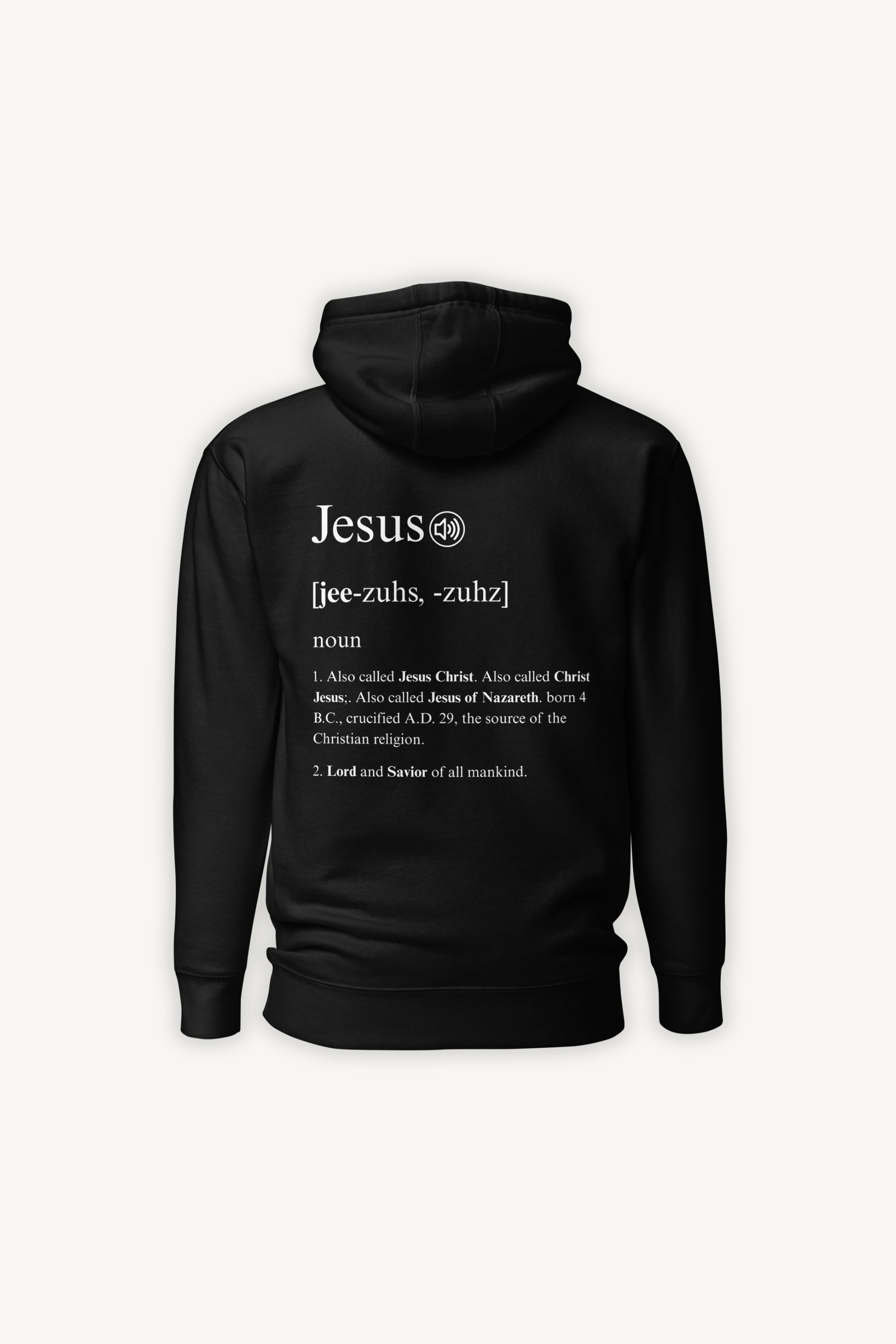 Jesus Definition Hoodie