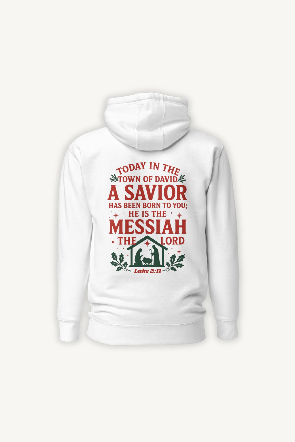 Luke 2:11 Holiday Hoodie