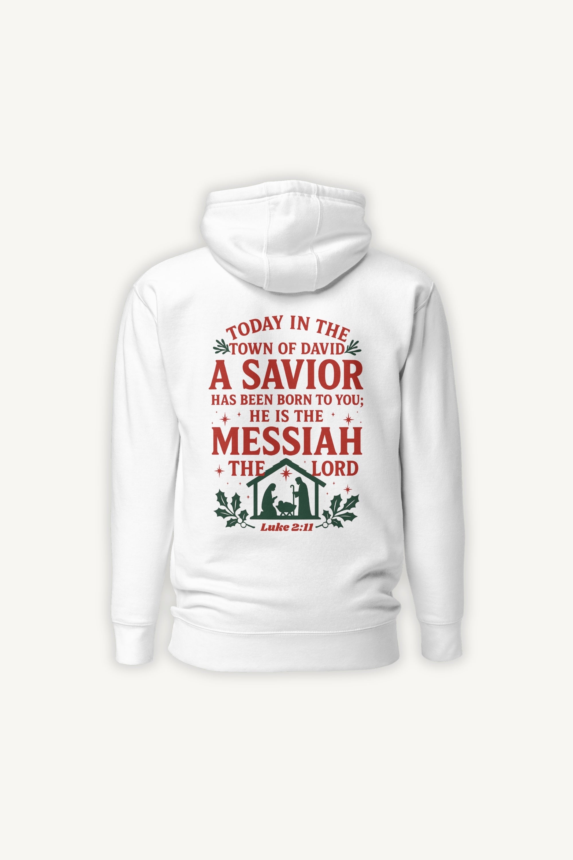 Luke 2:11 Holiday Hoodie