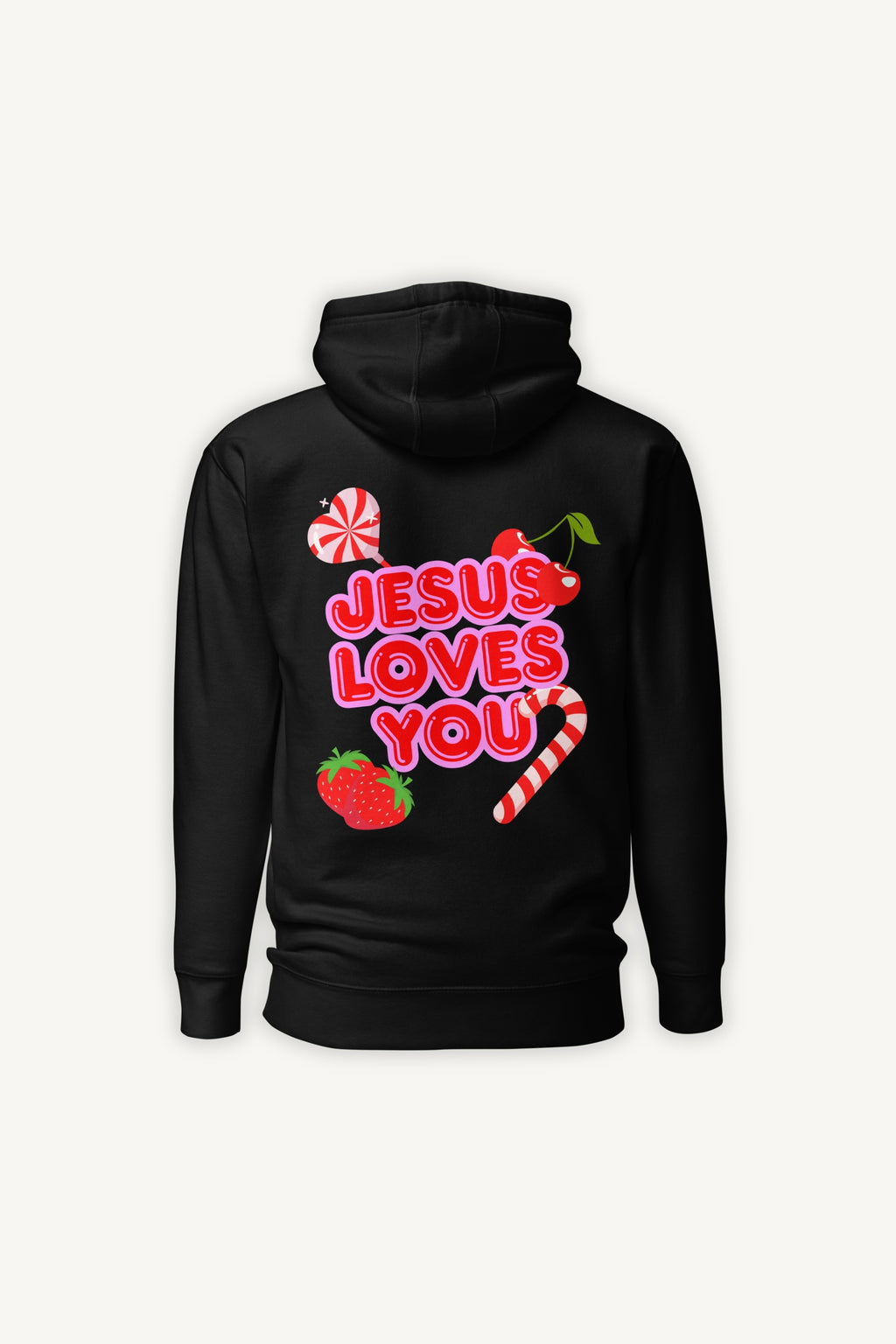 Jesus Loves You Vibrant Hoodie
