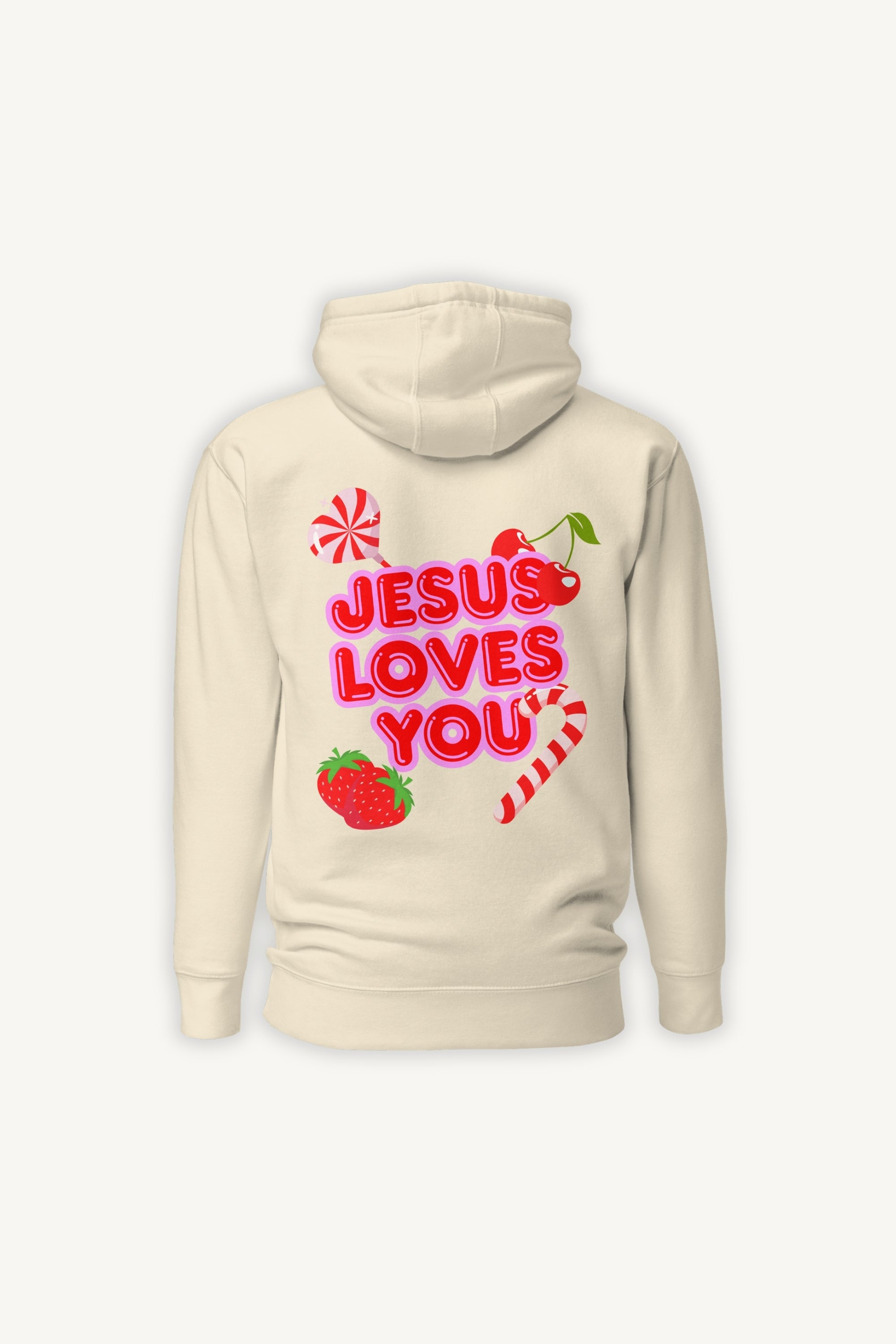 Jesus Loves You Vibrant Hoodie