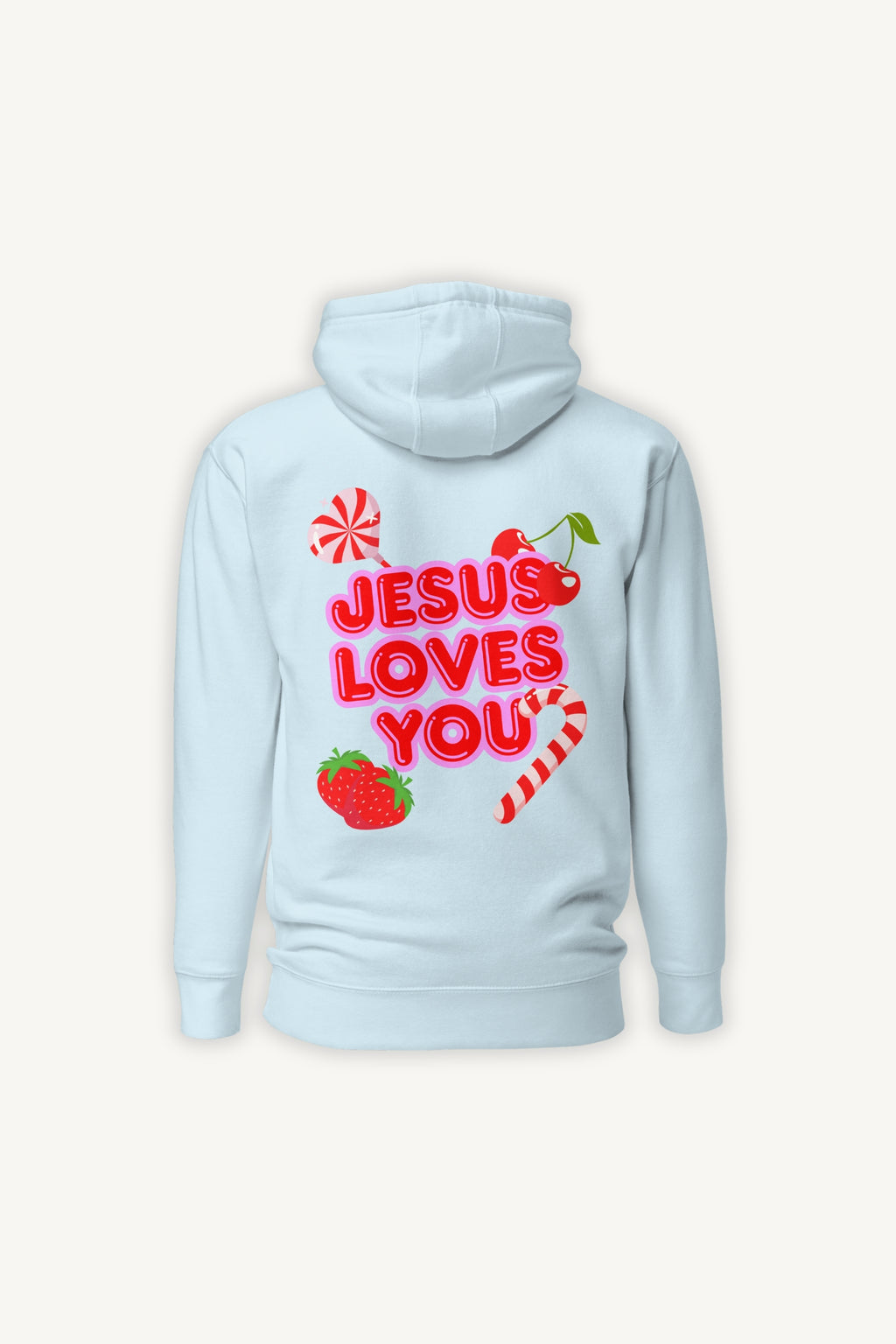 Jesus Loves You Vibrant Hoodie