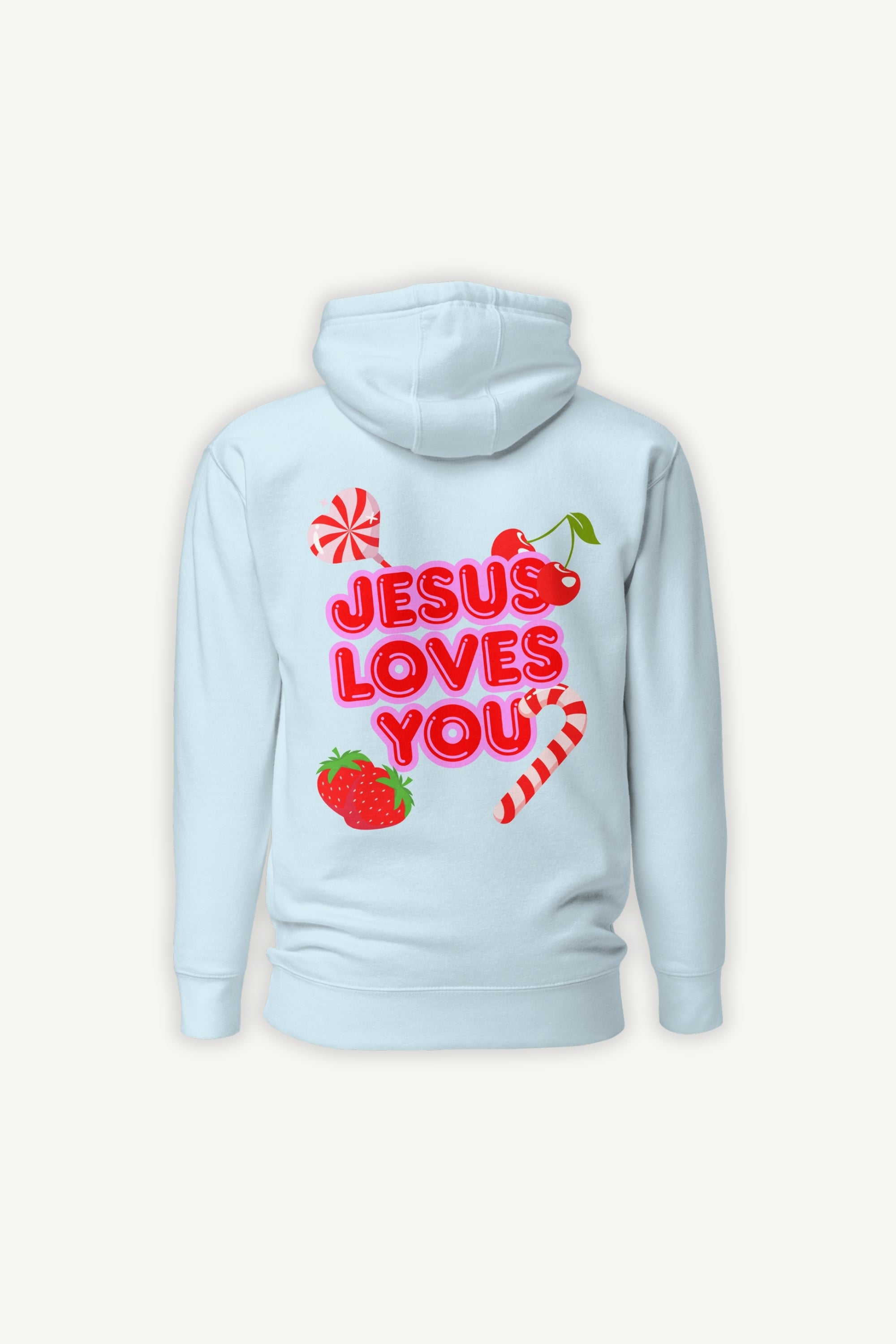 Jesus Loves You Vibrant Hoodie