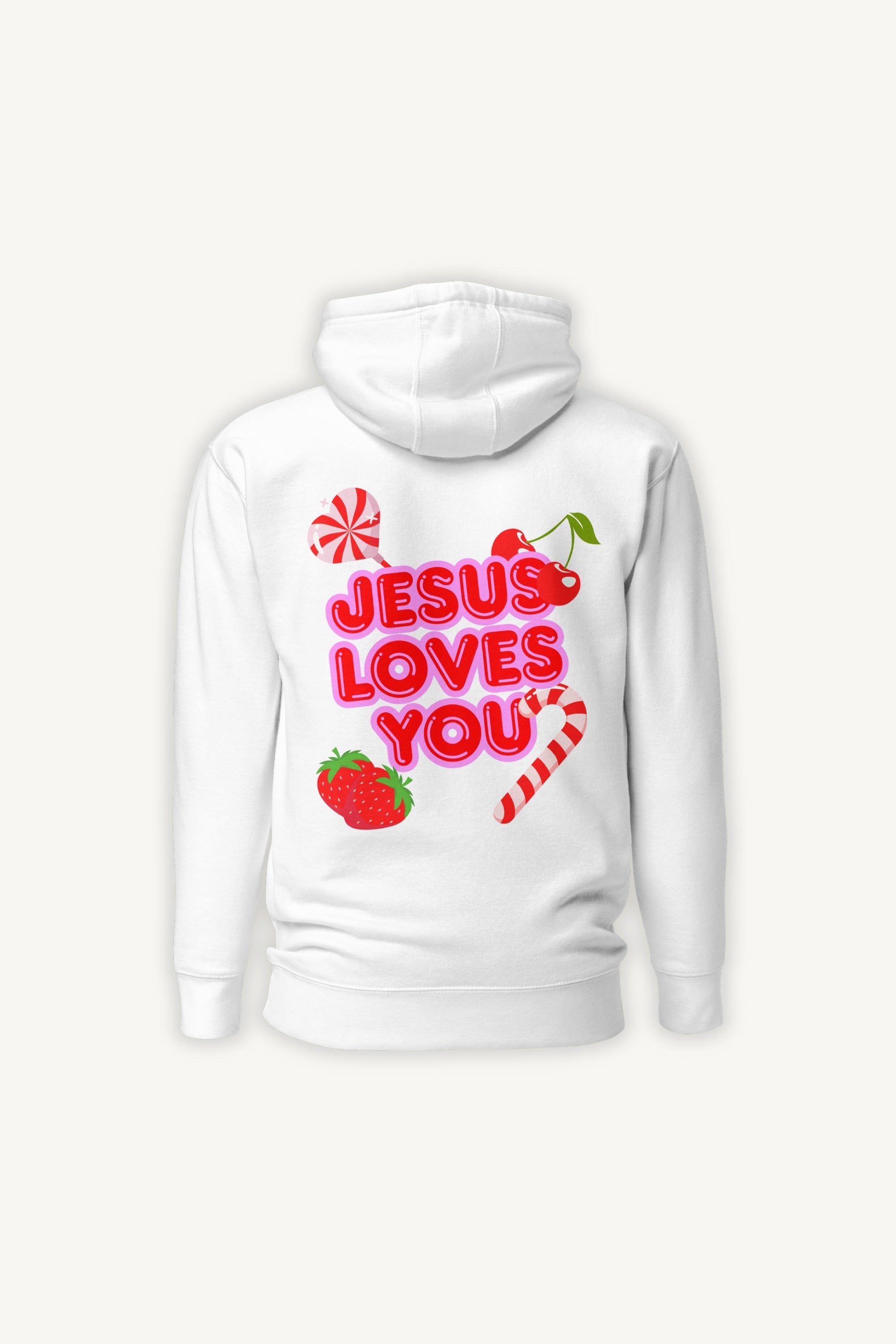 Jesus Loves You Vibrant Hoodie